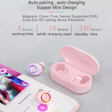 Bluetooth наушники беспроводные наушники сенсорные HiFi настоящие стерео спортивные гарнитуры беспроводные наушники телефон микрофон наушники