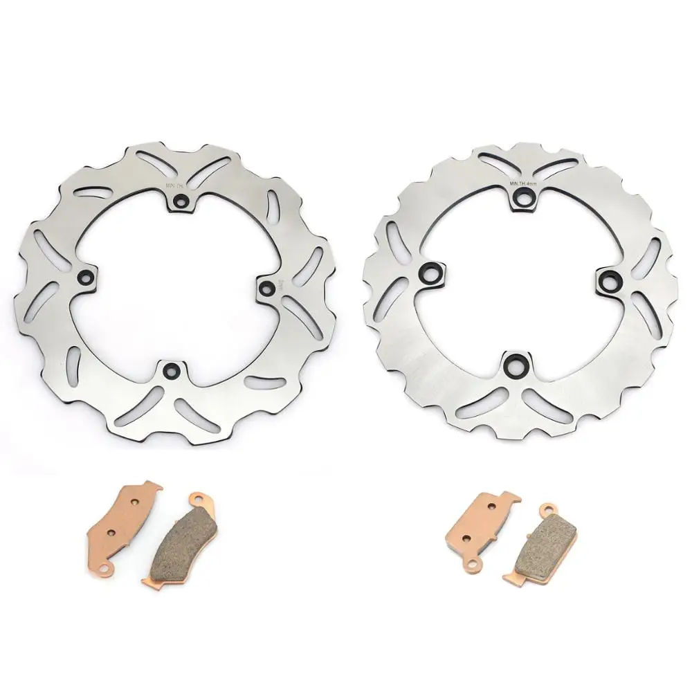 BIKINGBOY спереди и сзади тормозные диски тормозные колодки для Honda XR 250 400 R 1996 1997 1998 1999 2000 01 02 03 2004 CRF 230 L 08-10