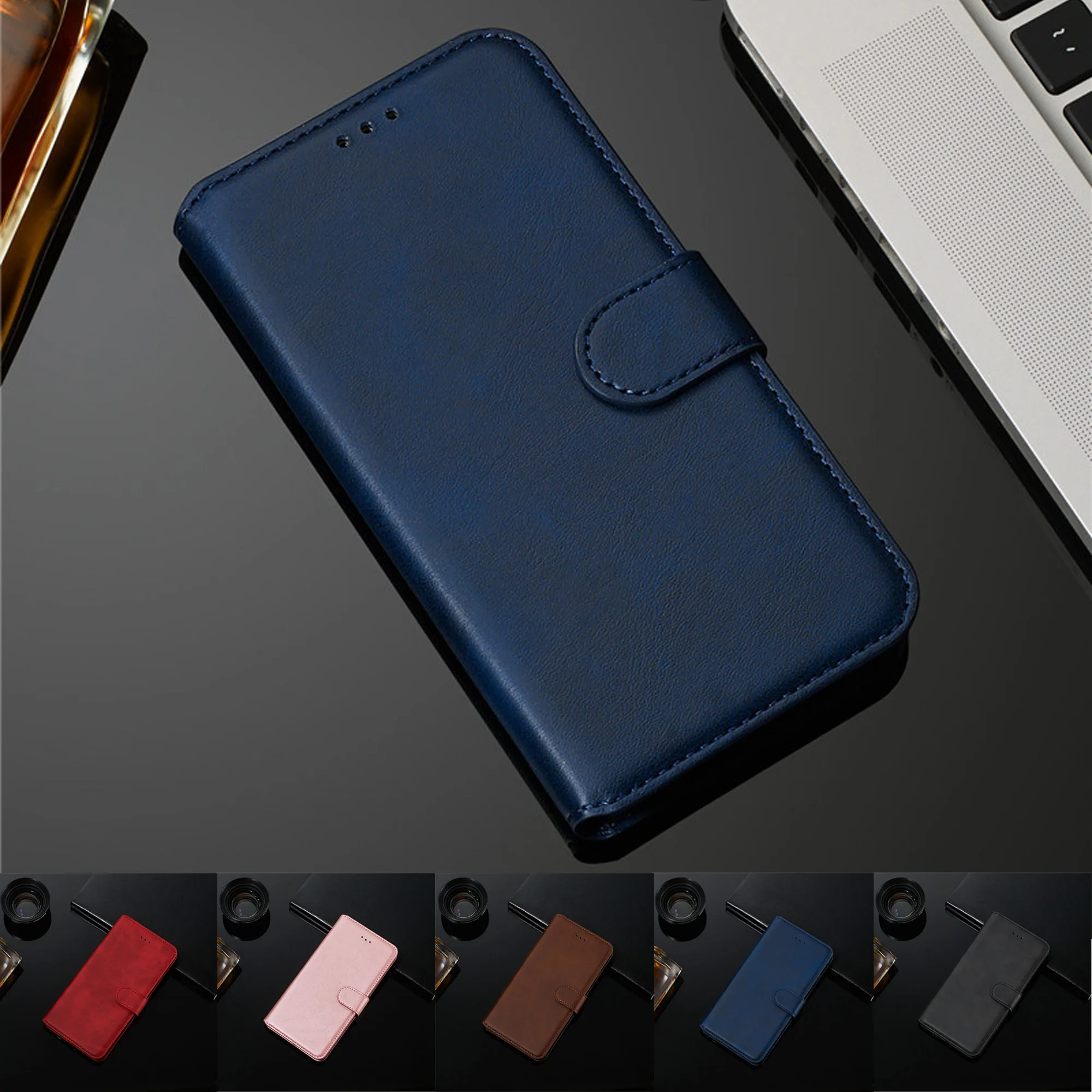 Leather case For Samsung Galaxy A10S SM-A107F cover coque for A10 S galaxy A 10S A01 A21 samsunga10s flip Phone capa | Мобильные