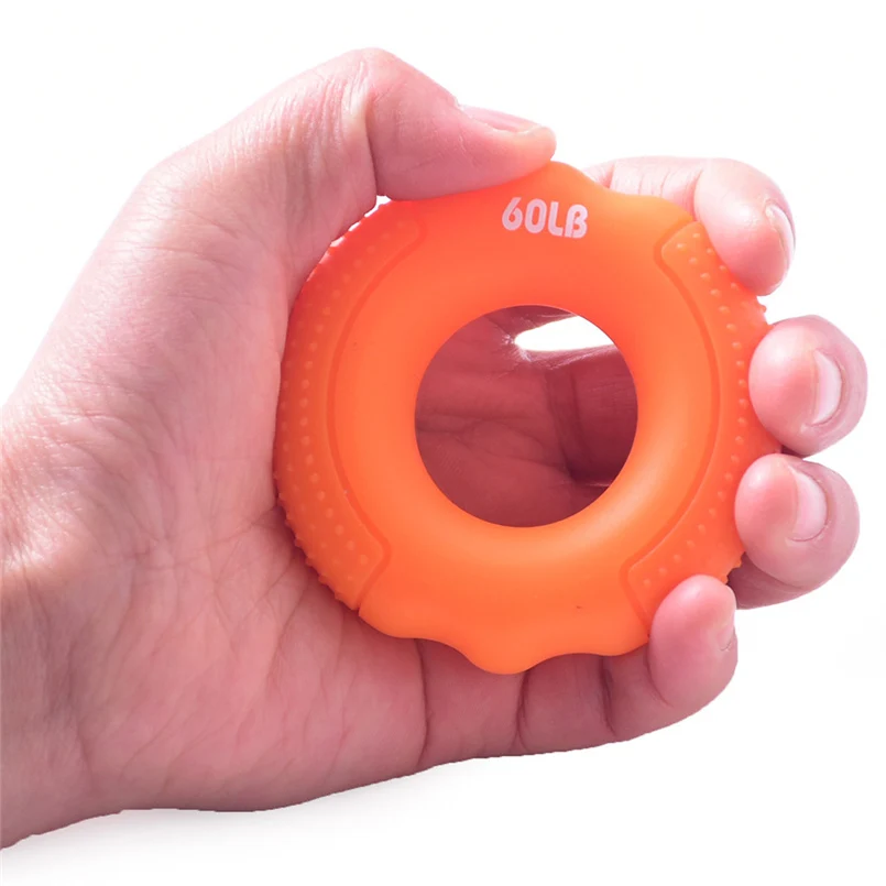 Silicone portable hand grip carpal expander ring wrist expander finger the hand trainer grip finger simulator hand expander 20J6 (6)