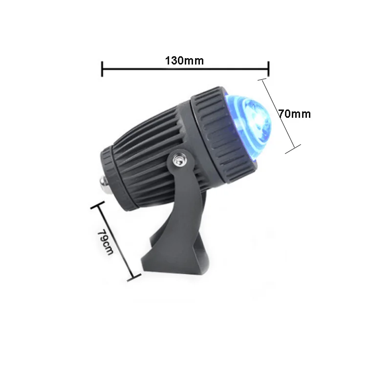 Уличный светодиодный водонепроницаемый прожектор настенный светильник с узким