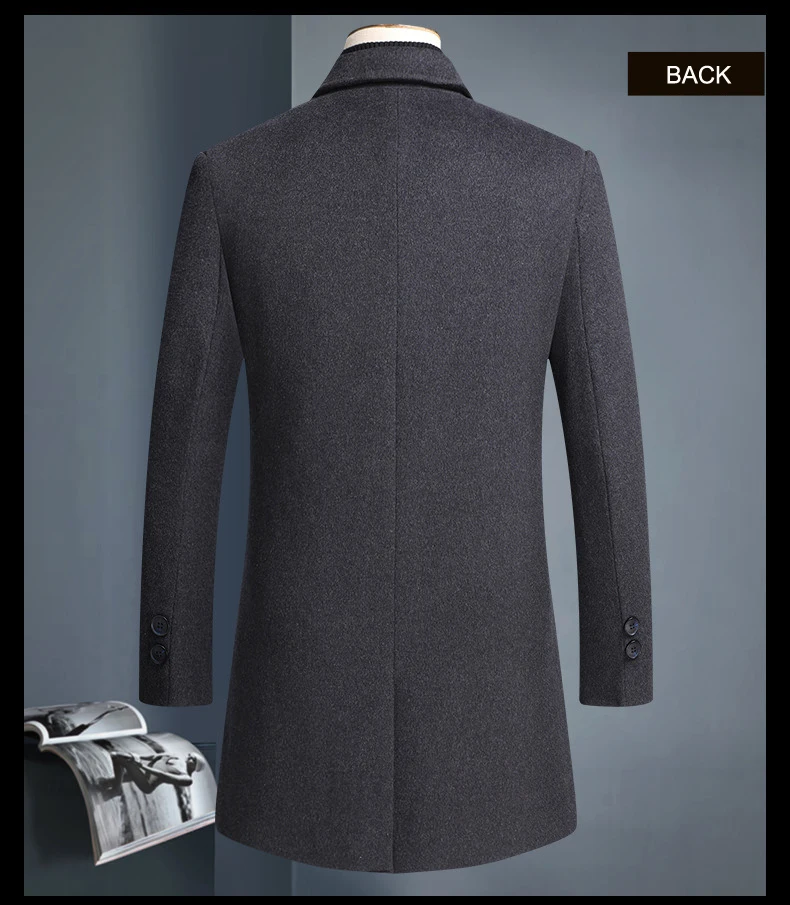Новинка года; высокое качество; Abrigo Invierno Hombre