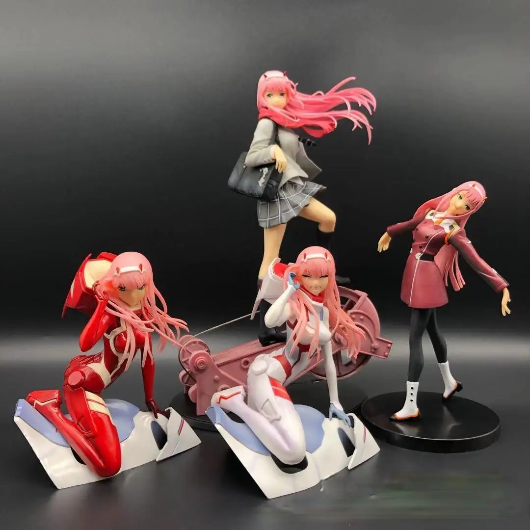 Figura de acción de DARLING in the FRANXX Zero Two 02, juguete de PVC