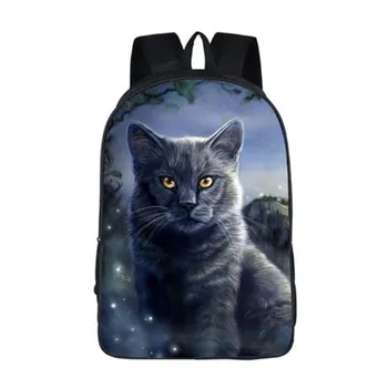 

2020 new cute cat print backpack casual backpack backpack travel soft school bag girls schoolbag student backpack