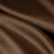 Карамельная коричневая двухсторонняя водяная рябь австралийская шерстяная ткань высокого класса женская одежда на заказ ткань для зимы
