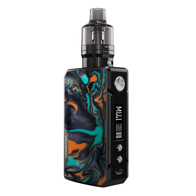 Оригинальный VOOPOO Drag 2 Refresh Edition Vape Kit Gene. Fit chip 4 5 мл Pnp Pod бак с PnP VM5 VM6 0 15 0.2ohm катушки