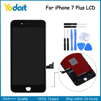 

LCD Display For iPhone 7 Plus 7P Touch Screen Replacement Pantalla Full Assembly No Dead For iPhone 7 Plus LCD Digitizer+Tools