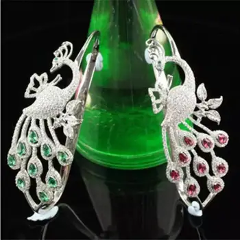 

xd105 Luxury Wedding&Party Jewelry for Women, Fashion cute&sweet AAA fancy stones crystal shinning long drop tassel dz