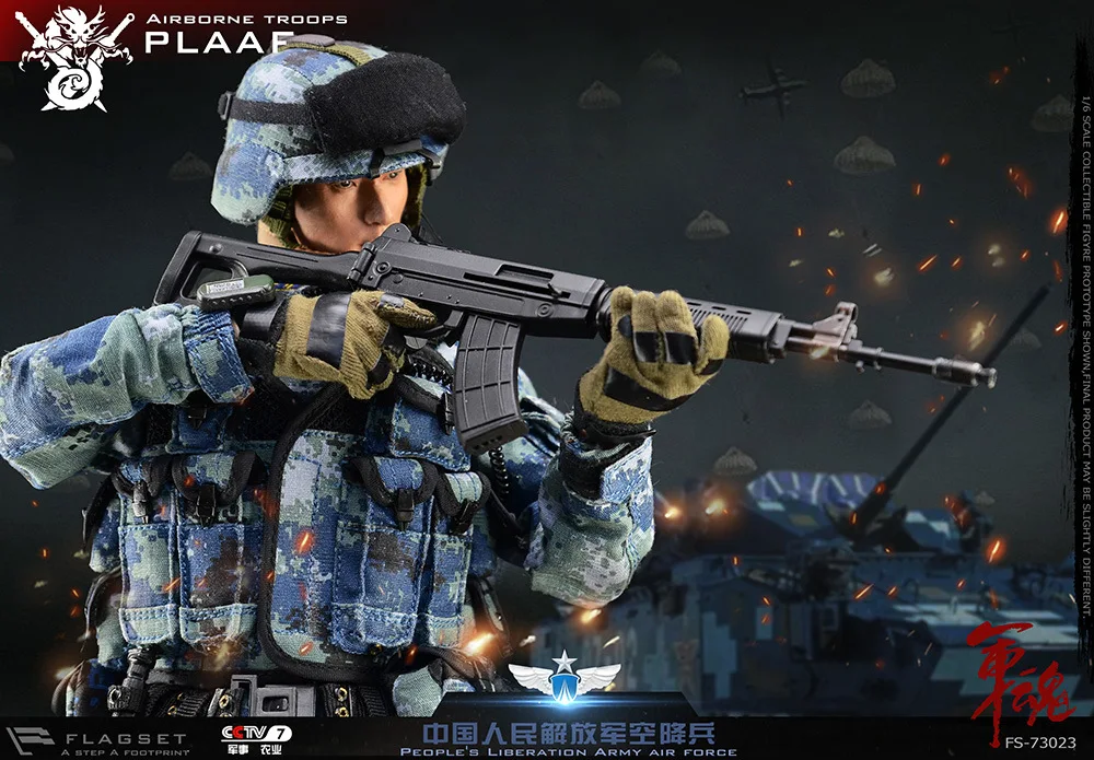 

1/6 Military Male Soldier Model Army Soul Series Chinese Airborne Troops PLAAF Army Force Action Figure Doll Toys Christmas Gift
