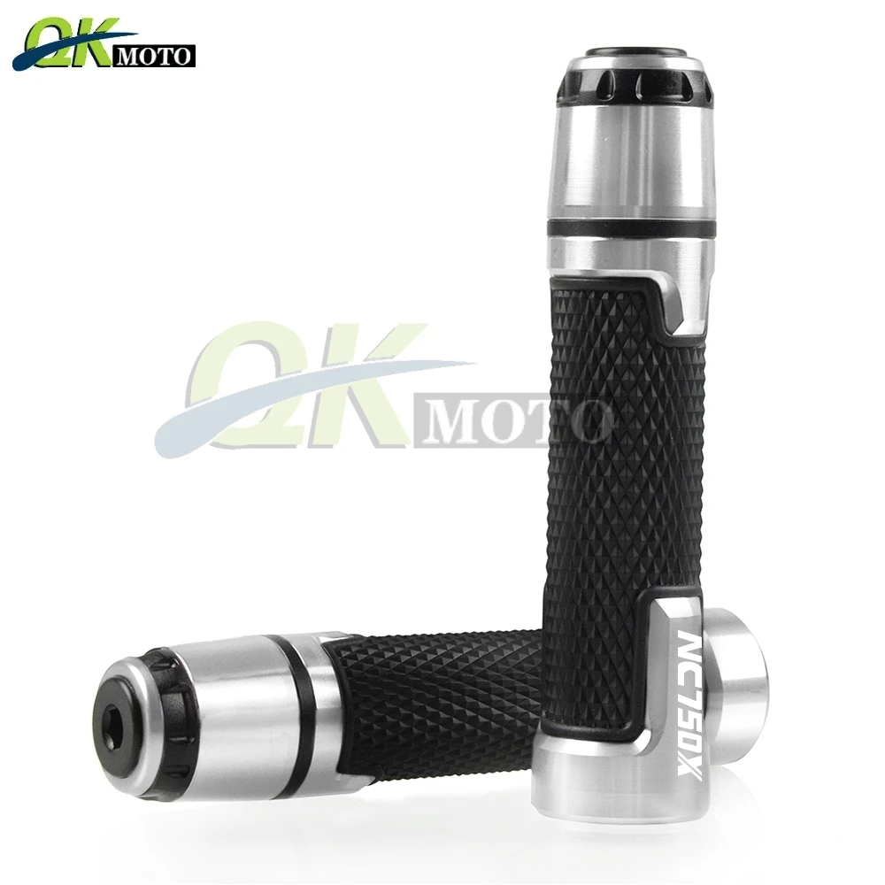 Аксессуары для мотоциклов 7/8 ''22 мм CNC алюминиевые ручки и ручки бар ручки торцевые слайдер колпачок заглушка Запчасти для Honda nc 700 750x NC750X