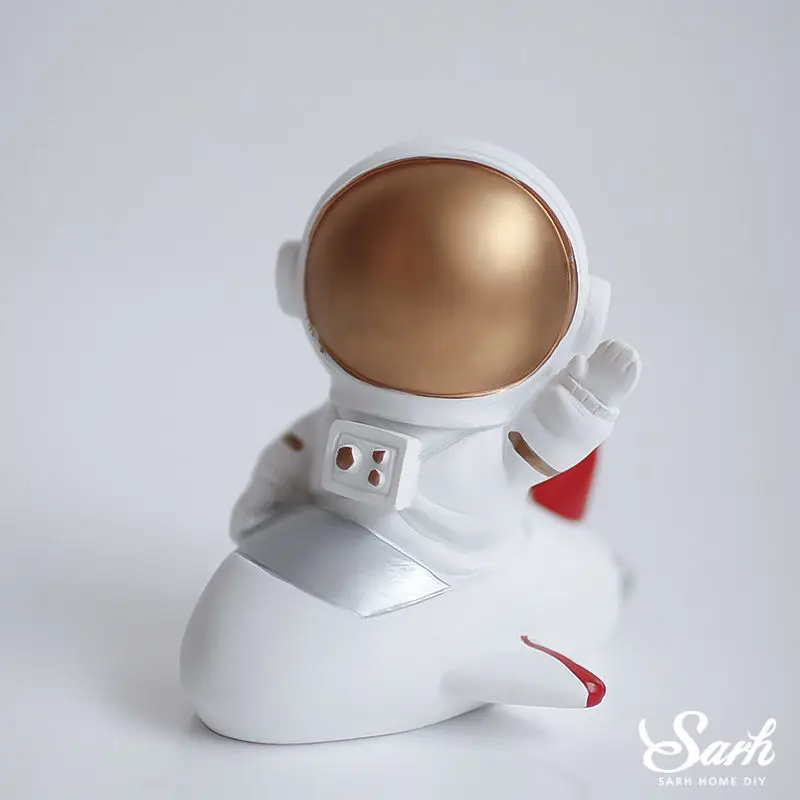 Spaceship astronaut Ракета астронавт космический корабль украшения "Oh Baby" С Днем Рождения Торт Топперы Свадебные Детские шоу приспособление для выпечки Ins прекрасные подарки - Цвет: Spaceship astronaut