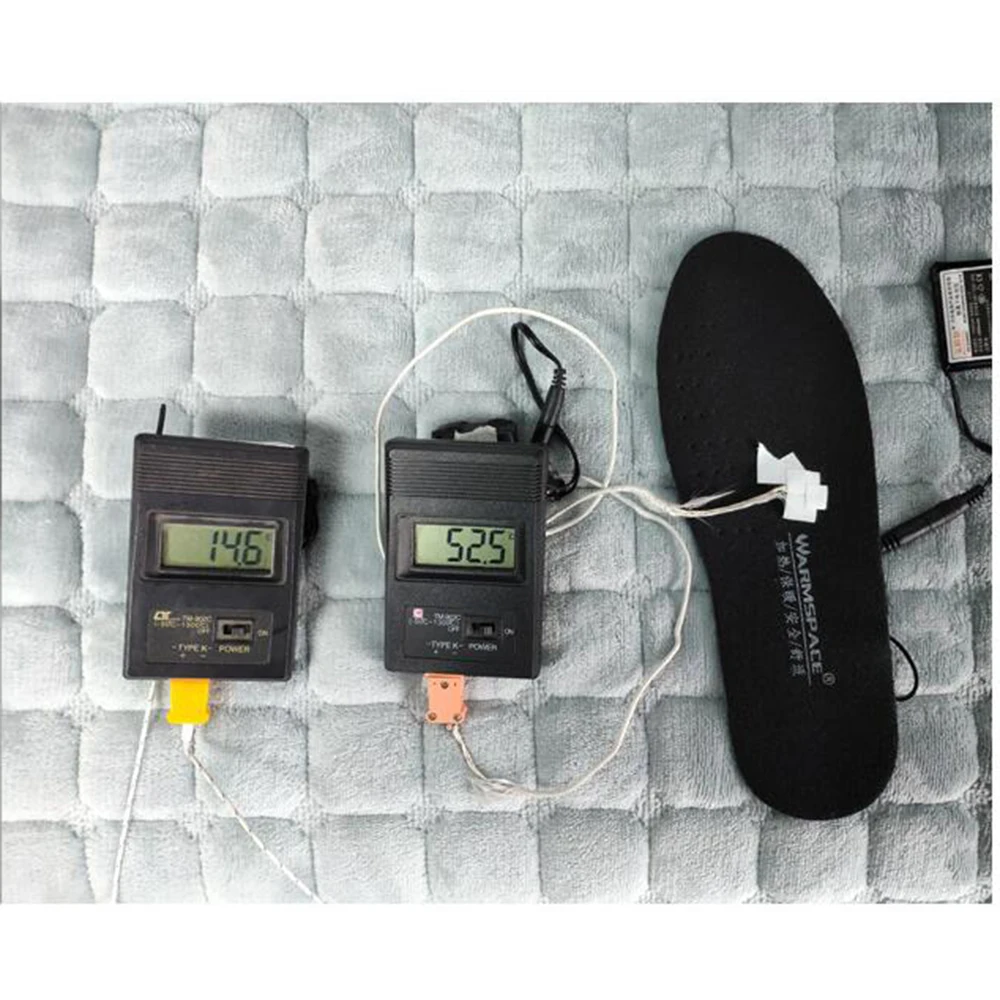 Теплые байкерские сапоги Стелька с USB подогревом стельки для ног носки Зимние