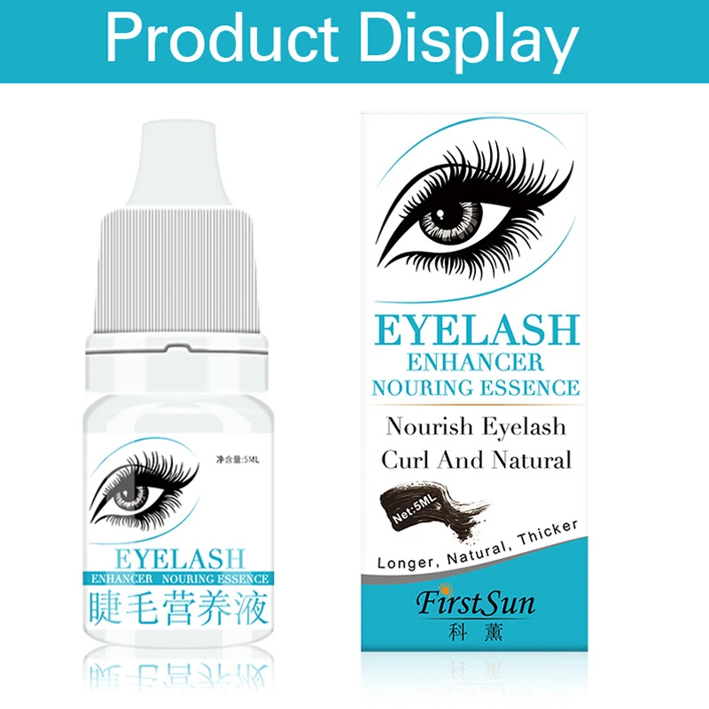 1Pc Chinese Medicine Ingredient Mild Eyelash Growth Pure Maintenance Eyelashes Enhancer Liquid Lengthening Lash Tool TSLM2