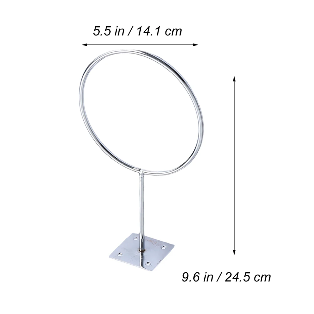 Stainless Steel Wall Mount Sports Ball Rack Display Ball Holder for Basketball Soccer Football Volleyball Exercise