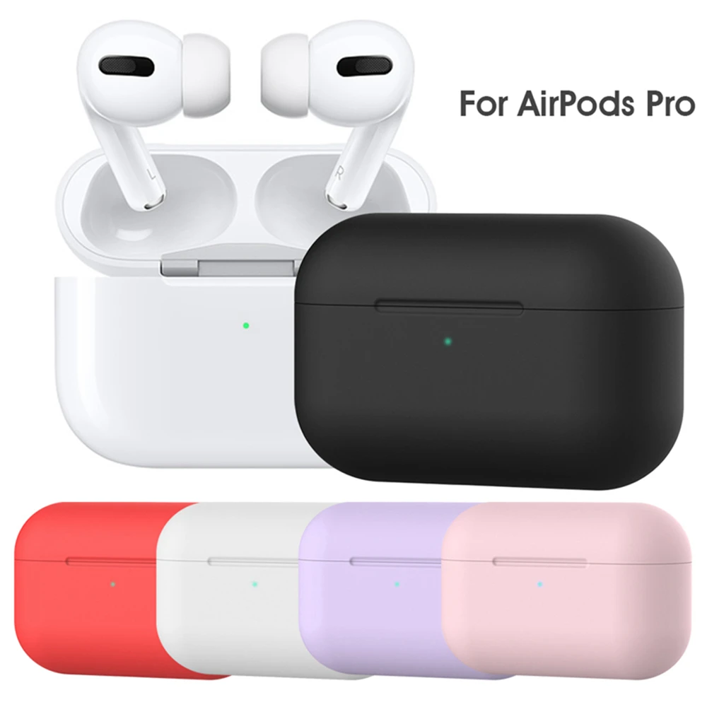 IKSNAIL силиконовый чехол Защитный чехол для Apple Airpods Pro TWS Bluetooth наушники мягкий чехол для Airpods защитный чехол s
