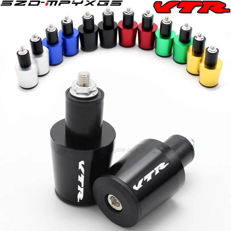 

CNC aluminum alloy motorcycle parts 7/8''22MM handlebar handlebar end plug for Honda VTR1000F / FIRESTORM VTR 1000 F 1998-2005