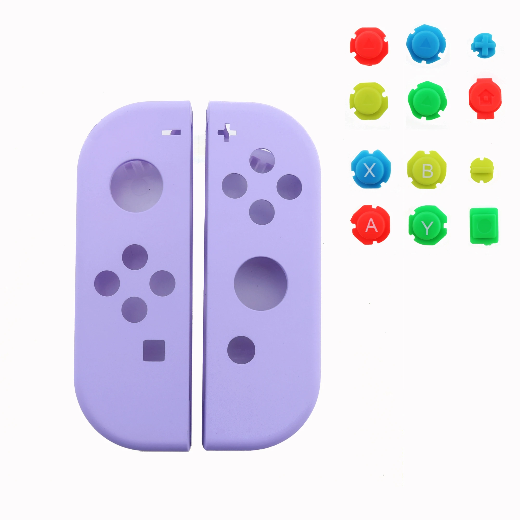 BB YuXi Пластиковый корпус для Kind переключатель NS JoyCon контроллер DIY замена корпуса Корпус правый левый чехол и кнопки ABXY D-Pad - Цвет: BB