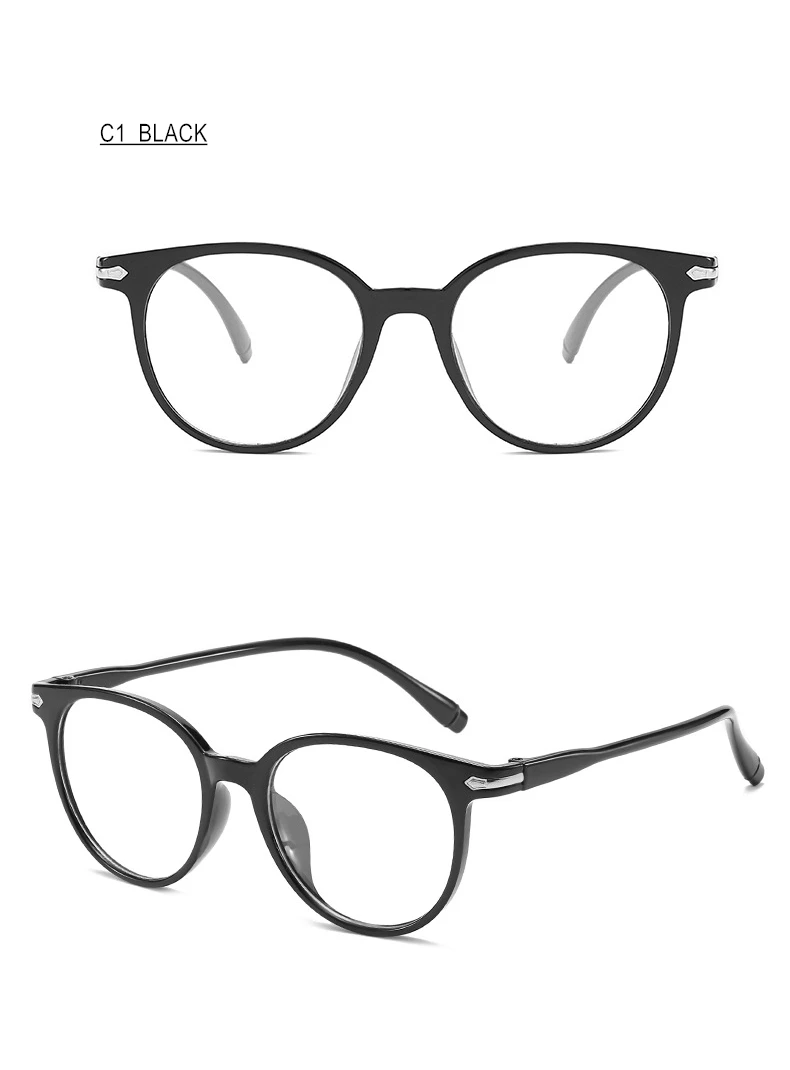 SWOKENCE Prescription Glasses For Nearsighted Men Women Myopia Glasses Dioptre-0.5 to-6.0 Spectacles For Shortsighted F108