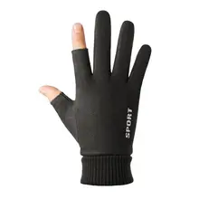 Перчатки для велоспорта, ветрозащитные теплые флисовые перчатки для мужчин и женщин, для спорта на открытом воздухе, альпинизма, катания на лыжах, теплые перчатки, ручная одежда