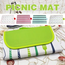 Открытый коврик Кемпинг путешествия пикник пляж коврик Оксфорд анти-влаги водонепроницаемый складной коврик мягкое одеяло складное покрывало