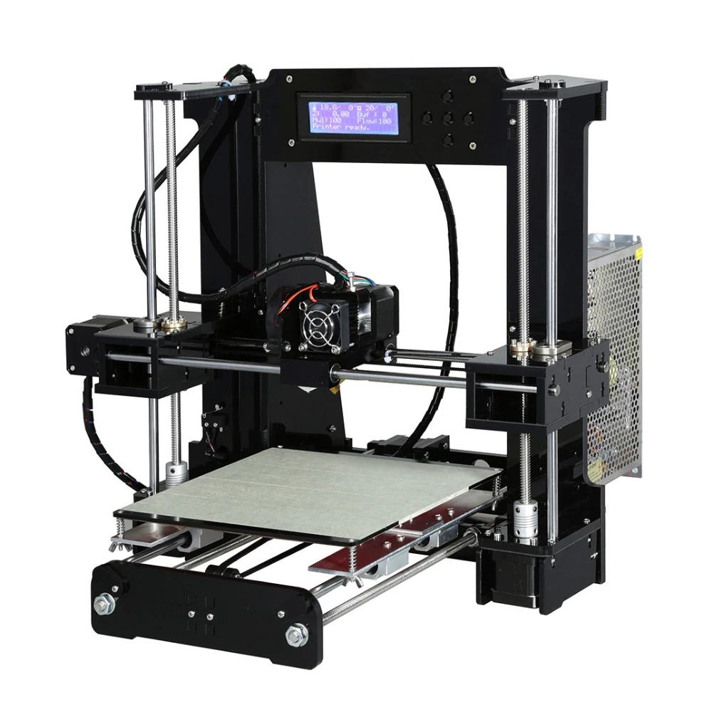 

Anet A6L 3D Printer Kit Like A8 220x220x250mm Printing Size with LCD Screen Auto-Leveling impresora 3d Easy Asserbly 3D Drucker