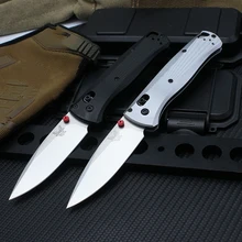 

New Benchmade 535 Tactical Folding Knife M390 Blade Aluminum Handle Outdoor Camping Safety-defend Pocket Knives EDC Tool