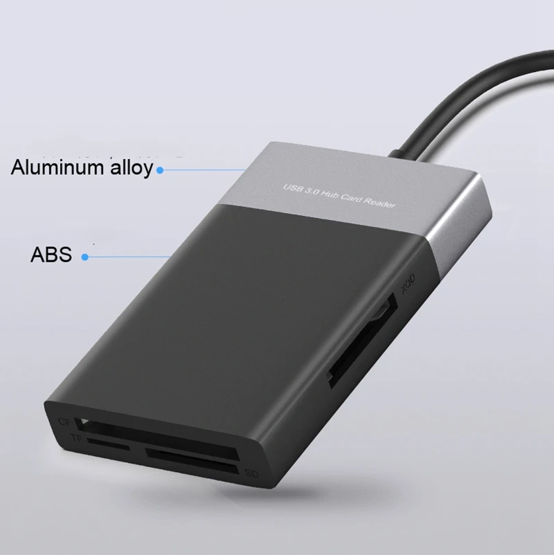 USB 3,0 кард-ридер SD SDHC MicroSD TF CF USB3.0 U флэш-диск OTG карта адаптер для Macbook Dell ASUS samsung ноутбук ПК