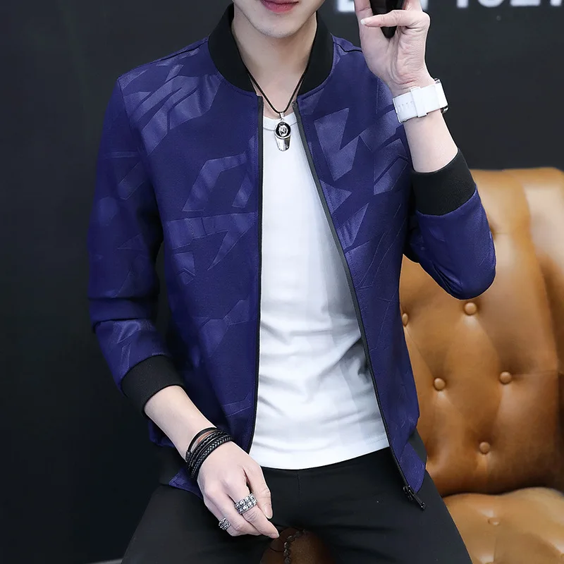 

Casual Bomber Slim Solid Men's Zipper Jacket Baseball Jacket Brand Clothing Men Wind Breaker Jacket Fashion Streetwear Hip Hop