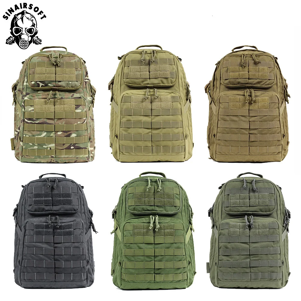 SINAIRSOFT 55L Outdoor Molle Waterproof Tactical Backpack Mountaineering Hunting-Bags Trekking Outdoor Fishing Bag Bags