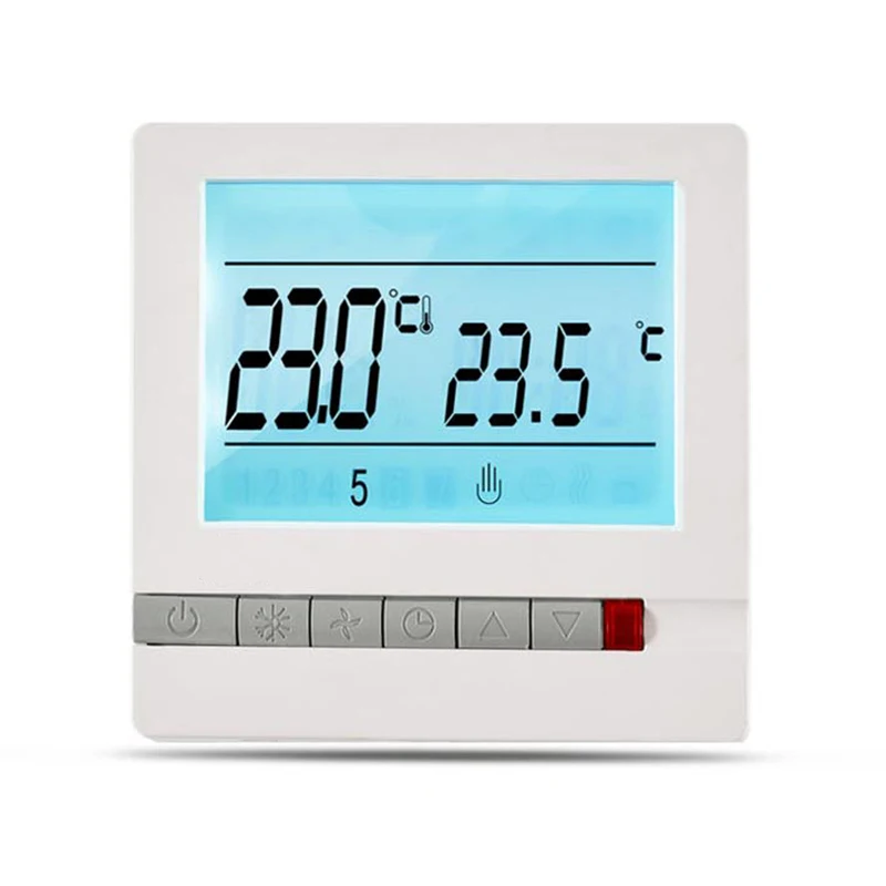 AAAE Top-220V аппаратура регулятора температуры ЖК-дисплей экран электрическое отопление сантехника термостат комнатный термостат