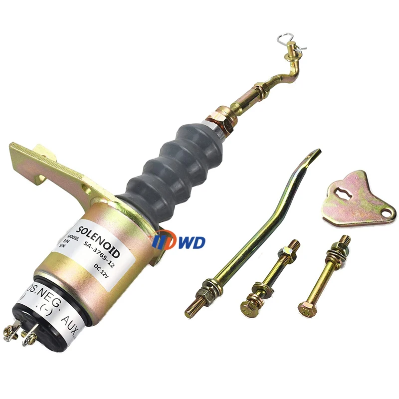 

SA-3765-12 12VDC Lefthand Fuel ShutOff Solenoid For Deutz Bosch RSV