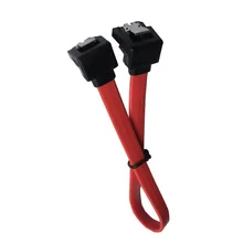 

SATA 90 Degree 7P To SATA90 Degree 7P Female Head Red Flat 6G Hard Drive Cable