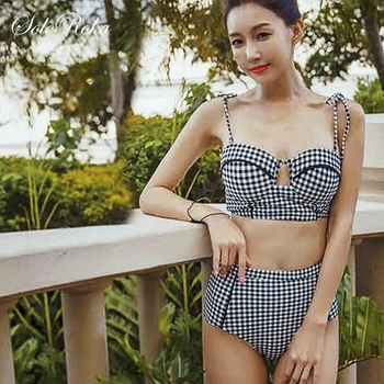 

Push Up Swimsuit Bikini High Waist Swimwear Female Swimsuit Woman Bathing Suit Women Swim Dresses Beach Wear Swimming Suits
