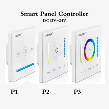 

P1/P2/P3 Smart Panel Controller Dimming DC12V-24V Led Dimmer RGB/RGBW/RGB+CCT Color Temperature CCT for Led Panel/Strip Light