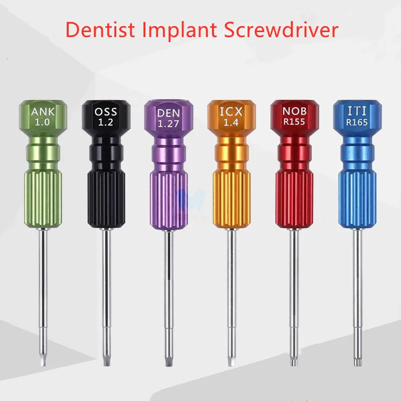 

Стоматологическая лабораторная отвертка для имплантации, Стоматологические Ортодонтические подходящие стоматологические инструменты, микроотвертка для имплантов, сверлильный инструмент