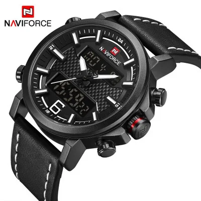 

Hot Sales naviforce Xiang Multi-functional Waterproof Men's Watch Students Sports Quartz Watch 9135