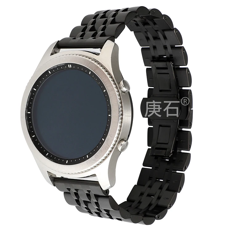 Gengshi 22mm Stainless Steel Watchband 