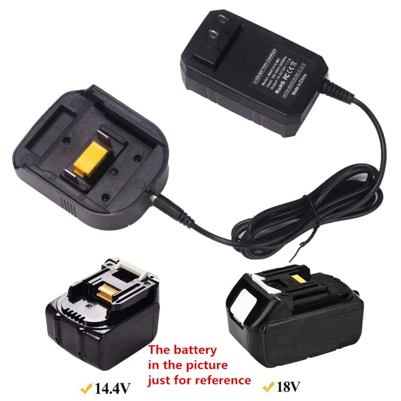 Зарядное устройство для аккумуляторов литийионного аккумулятора Makita BL1430 BL1830 14