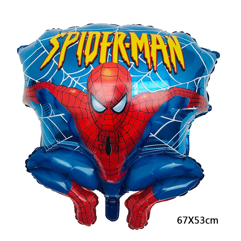 5 шт. 3D мультфильм Spider-man фольги воздушный шар Дети День рождения герой воздушный шар надувные детские поле украшения поставки