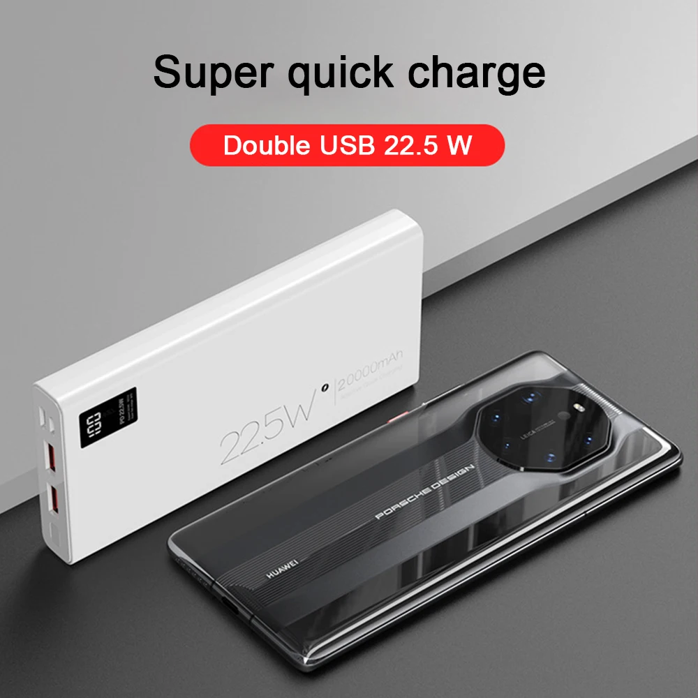 usb power bank Phone Charger Power Bank For iPhone 13 Pro Max Smartphone Portable Charger External Battery Fast Charging Powerbank 20000mAh best power bank 20000mah