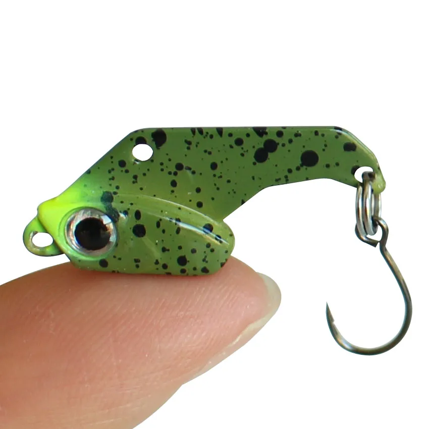 4pcs 27mm 3g Metal VIB Fishing Lure Blade Bait Spoon Bait Artificial