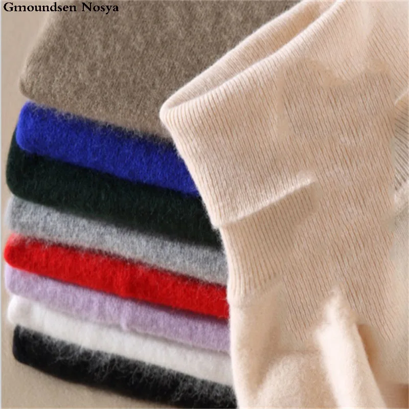 new womens sweaters 2020 turtleneck pullover women knitted sweater cashmere Plus large size winter | Женская одежда