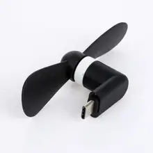 Tragbare Mini USB 3,1 Typ C Port Mini Elektrische Handy Fan Umweltfreundliche TPE Fan Unterstützung Typ-C Gerät power Nexus