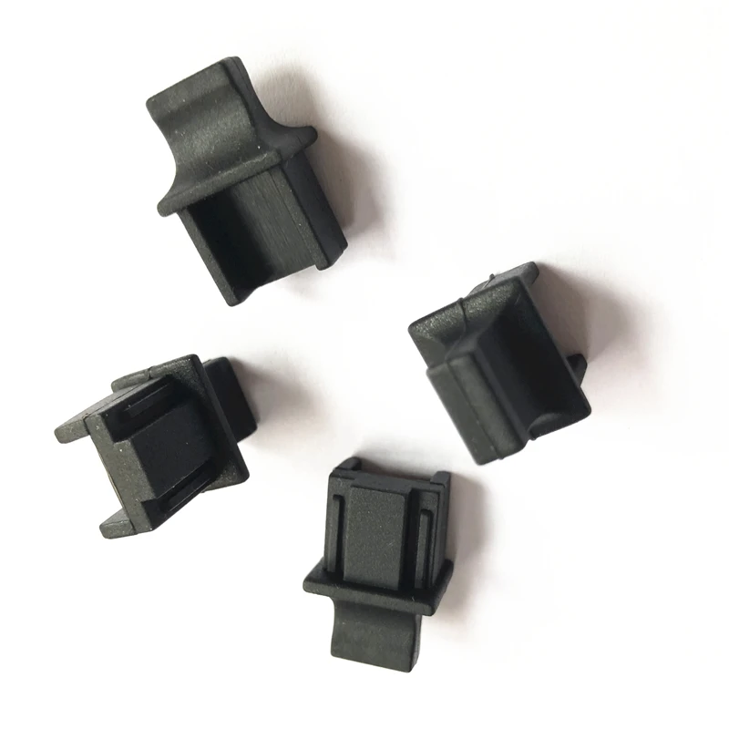 10Pcs RJ45 Jack Dust Cover, Reusable,RJ45 Dust Cover Cap,RJ45 Anti Dust Cover Cap Protector Plug Protects Ethernet Hub Port For RJ45 Female Port For TV,Computer,Other Devices (Black
