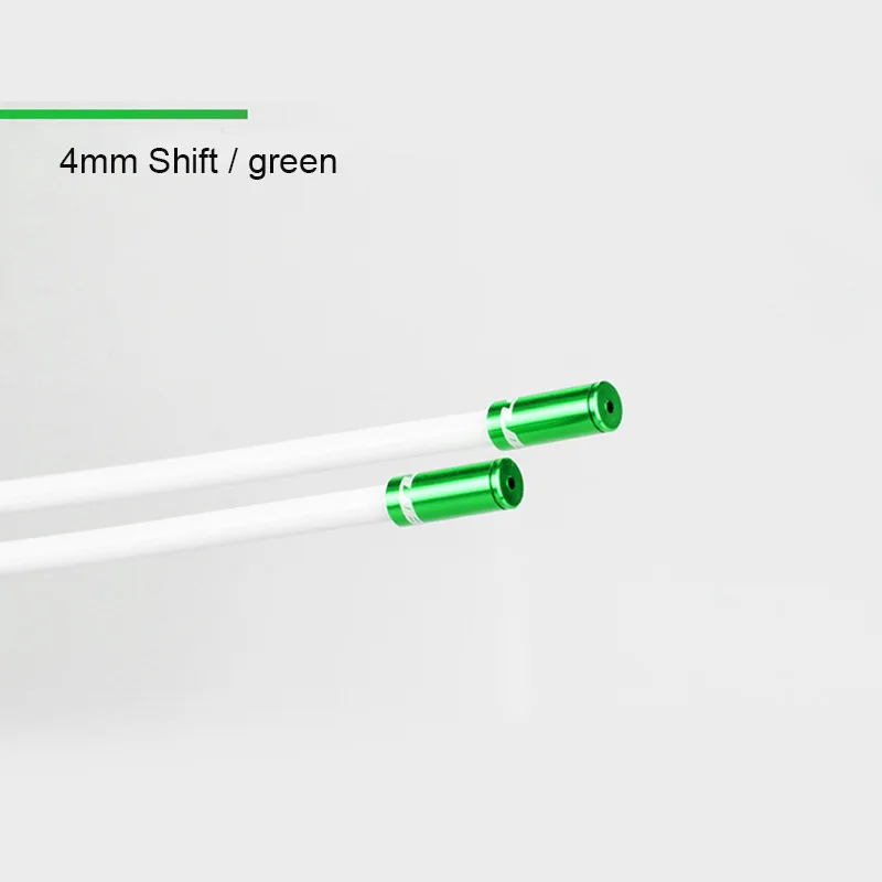 4mm-Green 2 шт. алюминиевый велосипед переключения кабельный наконечник Кепки велосипедный тросик тормоза советы 4/5 мм Переключатель трубка для тормозного троса Кепки дорожный велосипед Mtb Аксессуары - Цвет: 4mm-Green