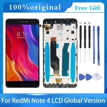 

5.5'' Original LCD+Frame For Xiaomi Redmi Note 4X LCD Display Screen For Redmi Note 4 Global Version LCD Only For Snapdragon 625