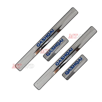 

For Nissan Qashqai J11 2015-2019 2020 Accessories Stainless Door Sill Kick Scuff Plate Protector Trim Guard Cover Car Styling