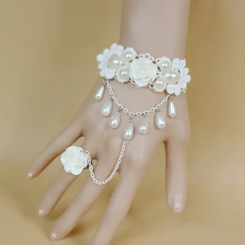 korean fashion vintage sweet wedding romantic bracelet jewelry