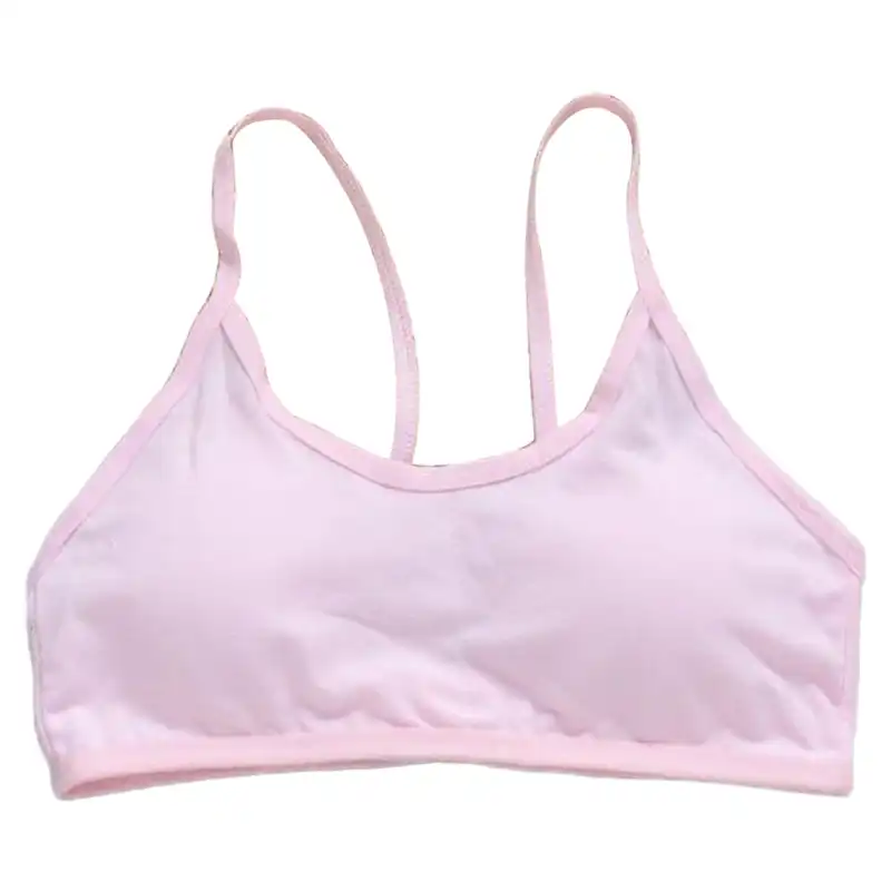 soft cotton sports bra