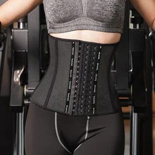 Латекс rubberwomen Высокая талия животик Утягивающие трусики нижнее белье тело корректирующие Нижнее белье бедра подтягивают с утяжкой на животе TummyS0093